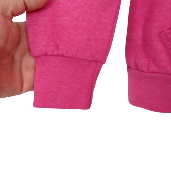 LUCKEE LADY Women's Pink Sz Small Sweatshirt "MOUNT RUSHMORE" Scoop Neck Pockets - Picture 5 of 7